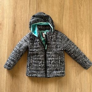 Fleece lined boys jacket